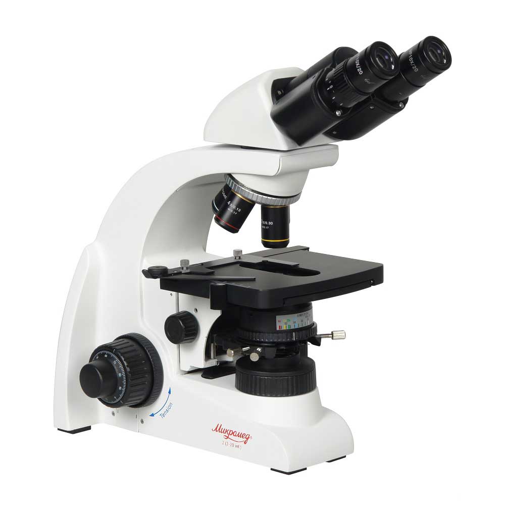 Микроскоп биологический Микромед 2 (2-20 inf.) микроскоп микромед мет с