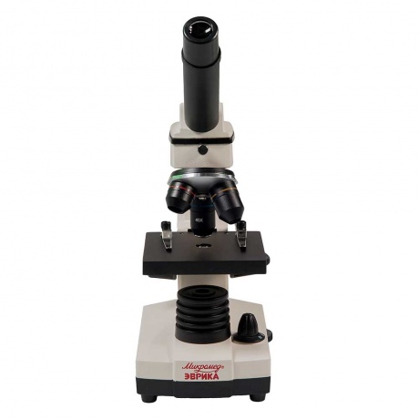 Микроскоп школьный Микромед Эврика 40х-1280х LCD цифровой - фото 4