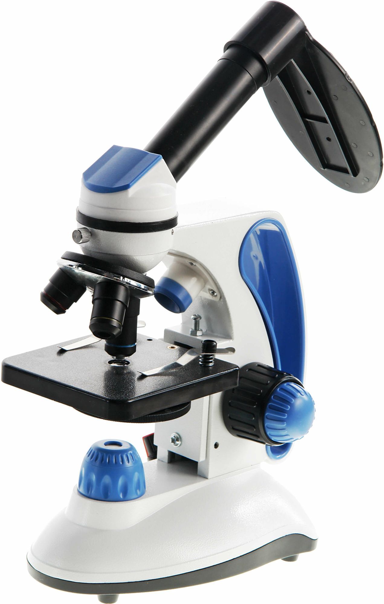 Микроскоп школьный Эврика SMART 40х-1280х в текстильном кейсе микроскоп школьный эврика 40х 1280х с видеоокуляром в кейсе