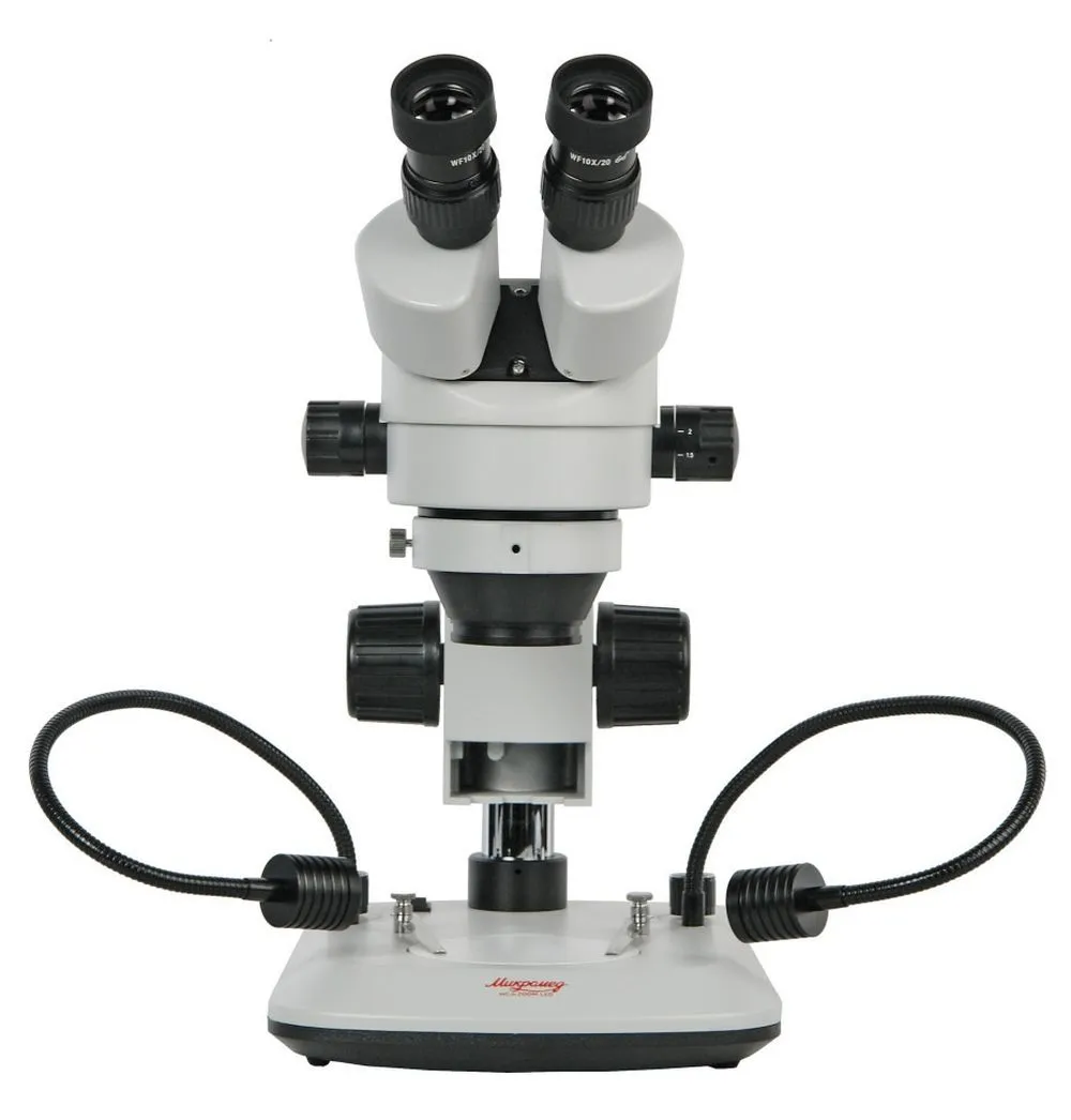 Микроскоп стерео Микромед MC-6-ZOOM LED - фото 2