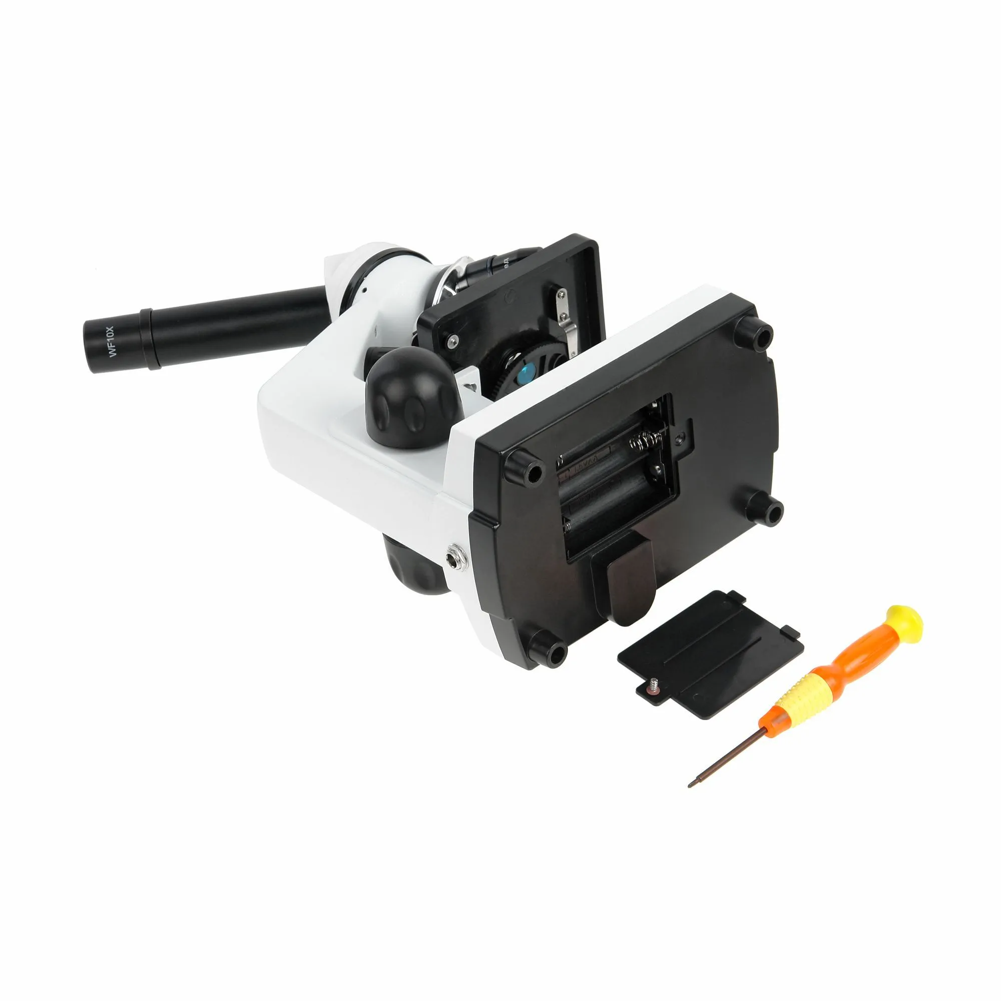 Микроскоп школьный Эврика 40х-1600х (вар. 2) с видеоокуляром - фото 9