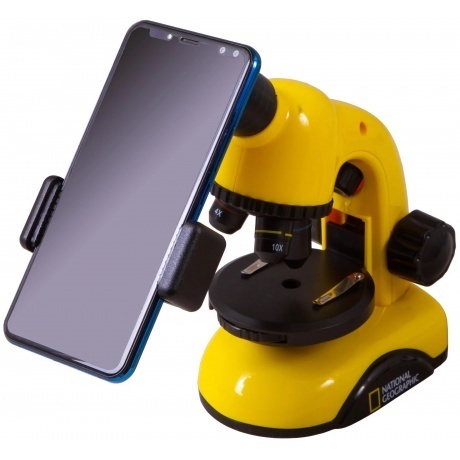 Bresser Микроскоп National Geographic 40x-800x. Цвет: желто-черный - фото 11