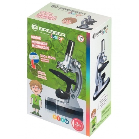 Микроскоп Bresser Junior Biotar 300–1200x, без кейса - фото 11