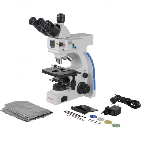 Микроскоп Микромед 3 (вариант ЛЮМ 2 LED) тринокулярный - фото 3