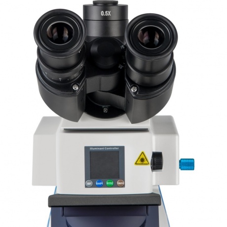Микроскоп Микромед 3 (вариант ЛЮМ 2 LED) тринокулярный - фото 6