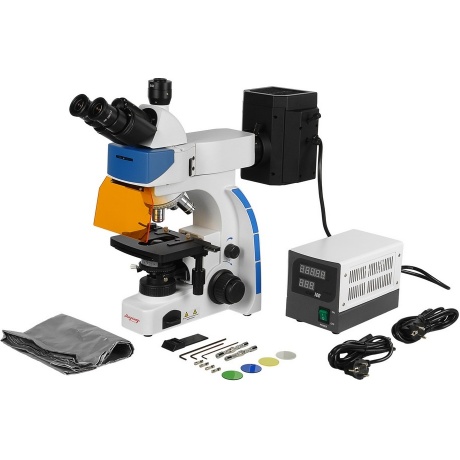 Микроскоп Микромед 3 (вариант ЛЮМ 2 РТ) трин. - фото 2