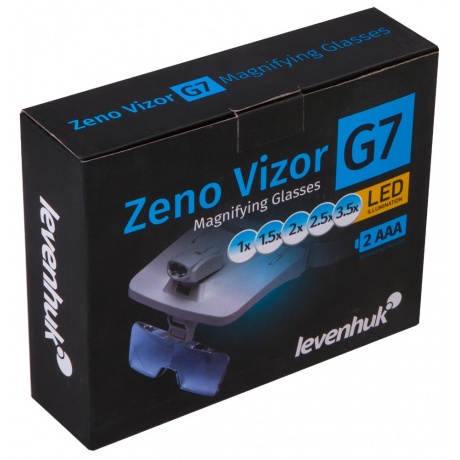 Лупа-очки Levenhuk Zeno Vizor G7 - фото 10
