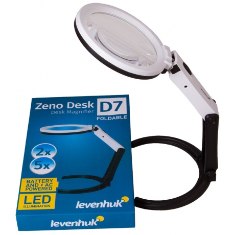 Лупа настольная Levenhuk Zeno Desk D7 - фото 3
