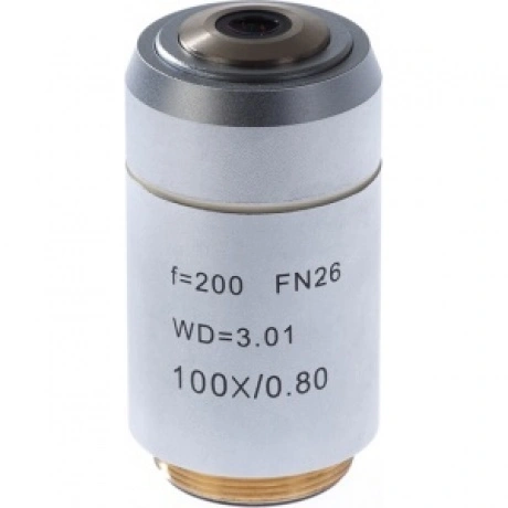 Объектив для микроскопа Микромед 100х/0,8 LMPlan беск/0 для микр...