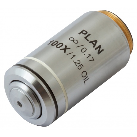 Объектив планахроматический Levenhuk MED 100x/беск - фото 2