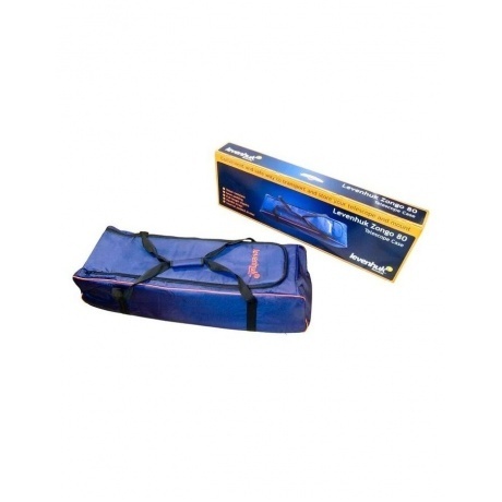 Сумка Levenhuk Zongo 80 для телескопа, синяя большая - фото 6