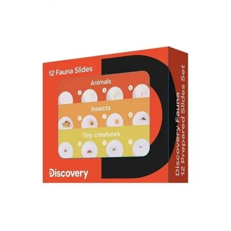 Набор микропрепаратов Discovery «Фауна», 12 шт.