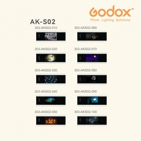 

Набор слайдов Godox AK-S02