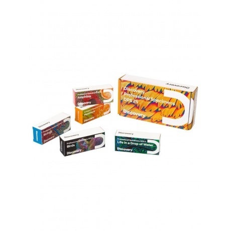 Набор микропрепаратов Levenhuk Discovery Prof DPS 5. «Амфибия» - фото 3