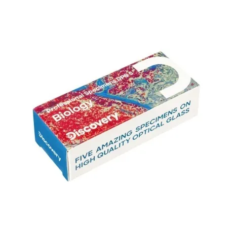 Набор микропрепаратов Levenhuk Discovery Prof DPS 5. «Биология»