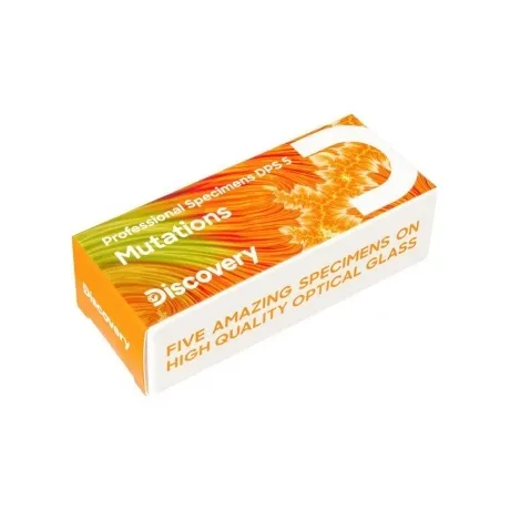 Набор микропрепаратов Levenhuk Discovery Prof DPS 5. «Мутации»