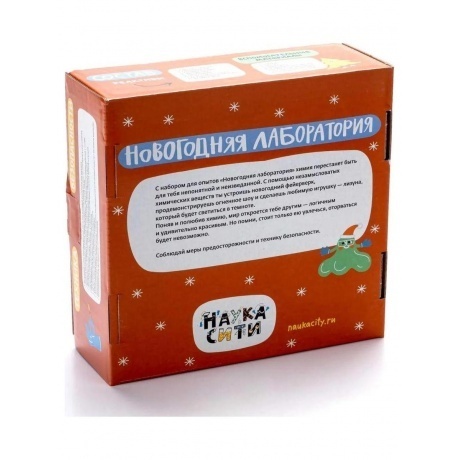 Набор опытов химических «Новогодняя лаборатория» 6+ - фото 2