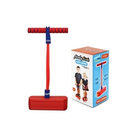 Тренажер для прыжков Moby Kids Moby-Jumper Red 68554 - фото 1