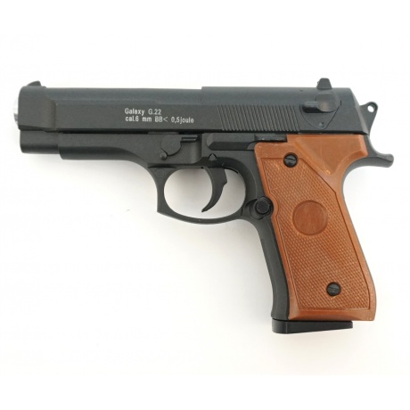 Страйкбольный пистолет Galaxy G.22 Beretta 92 - фото 1