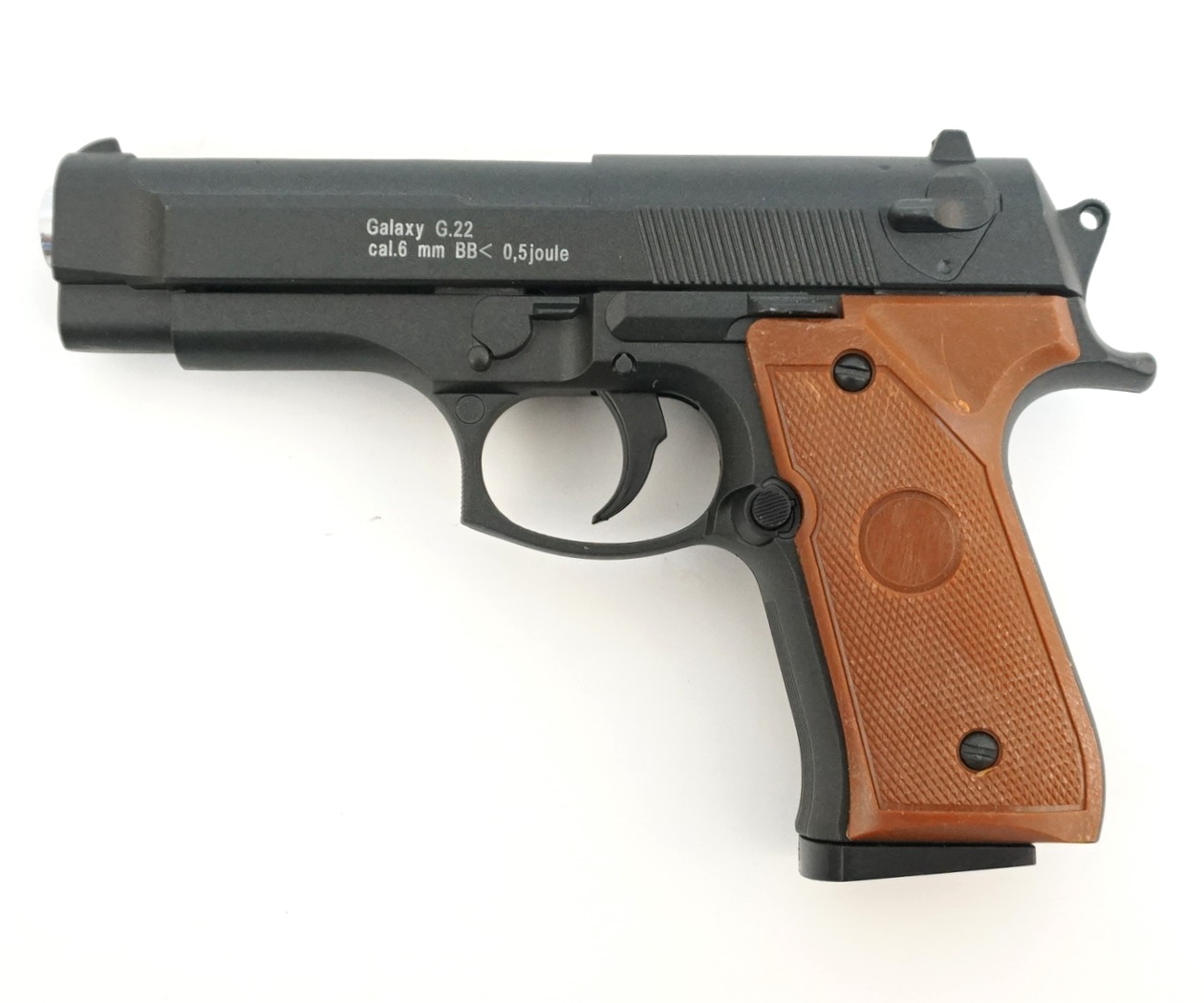 Страйкбольный пистолет Galaxy G.22 Beretta 92 - фото 1