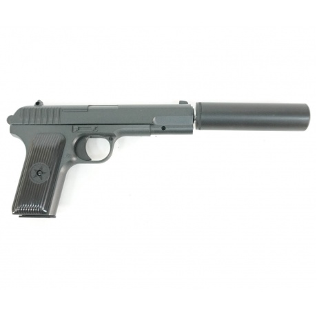 Страйкбольный пистолет с глушителем Galaxy G.33A TT - фото 2