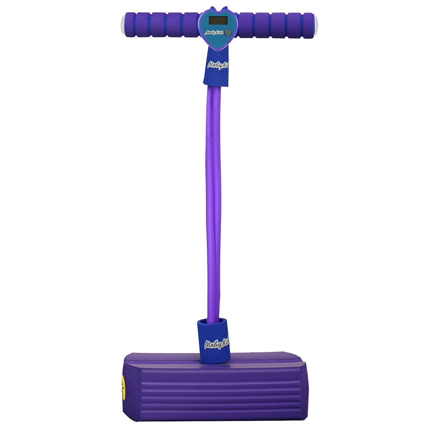 Moby-Jumper. Тренажер для прыжков со счетчиком, свет.звук,фиолет. арт.68557
