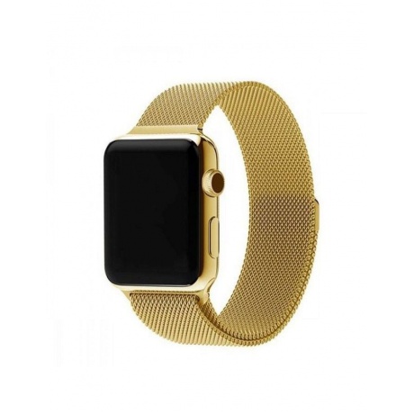 Ремешок Dismac Elegant Series Milanese Loop для Apple Watch 4 44mm - Gold - фото 1