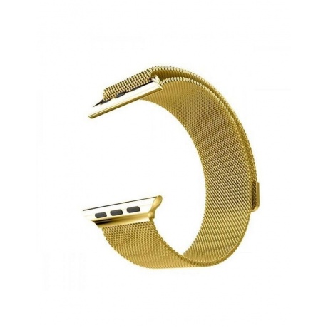 Ремешок Dismac Elegant Series Milanese Loop для Apple Watch 4 44mm - Gold - фото 4