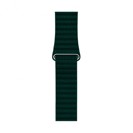Ремешок Devia Elegant Leather Loop для Apple Watch 4 40mm - Forest Green - фото 3