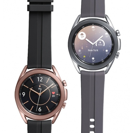 Ремешок Samsung Ridge Sport Band для Galaxy Watch 3 черный (ET-SFR85SBEGRU) 41мм - фото 5