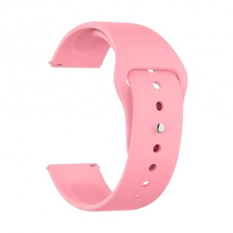 

Ремешок Deppa Band Silicone универсальный, 20 mm, силиконовый, розовый