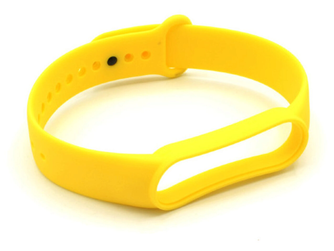 Ремешок Innovation для Mi Band 5 Silicone Yellow 17859