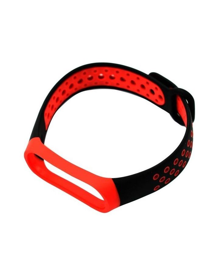 Ремешок Red Line для Xiaomi Mi Band 4 / Mi Band 3 Black-Red УТ000018233 цветной нейлоновый ремешок для mi band 3 4 5 6 спортивный браслет для miband 3 4 5 6 сменный браслет
