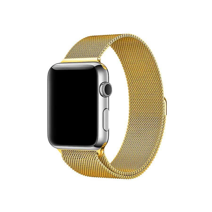 Ремешок Devia Elegant Series Milanese Loop для Apple Watch 4 40mm - Gold, Золотистый от Kotofoto