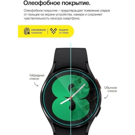 Защитное стекло Hybrid Glass для Amazfit T-Rex - фото 10