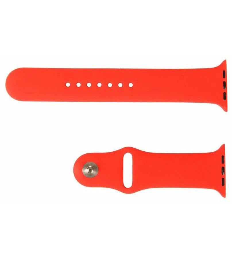 цена Ремешок Red Line для Apple watch - 42-44 mm, mObility, красный УТ000018877