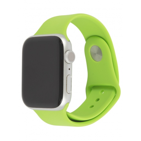 Ремешок силиконовый MB для Apple watch - 38-40 mm (S3/S4/S5 SE/S6), зеленый УТ000027890 - фото 3