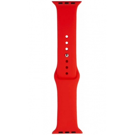 Ремешок Red Line силиконовый для Apple Watch – 38/40 mm (S3/S4/S5/SE/S6), красный УТ000027228 - фото 3
