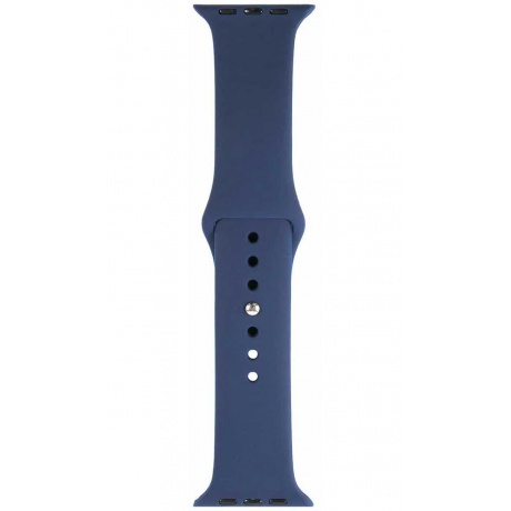 Ремешок Red Line силиконовый для Apple Watch – 38/40 mm (S3/S4/S5/SE/S6), синий УТ000027227 - фото 3