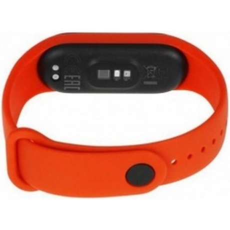 Ремешок силиконовый Red Line для Xiaomi Mi Band 7, красный - фото 4