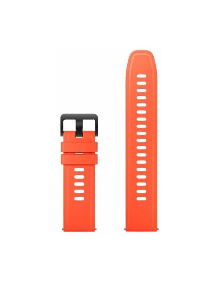 Ремешок Xiaomi Watch S1 Active Strap Orange BHR5593GL силиконовый роскошный классический спортивный ремешок для часов oppo watch 41 мм 46 мм сменный браслет подходящий новый ремешок для смарт часов