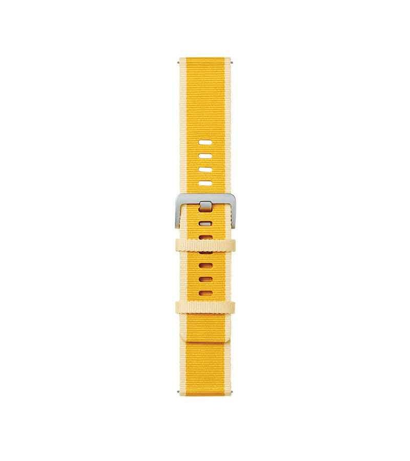 цена Ремешок Xiaomi Watch S1 Active Braided Nylon Strap Maize Yellow