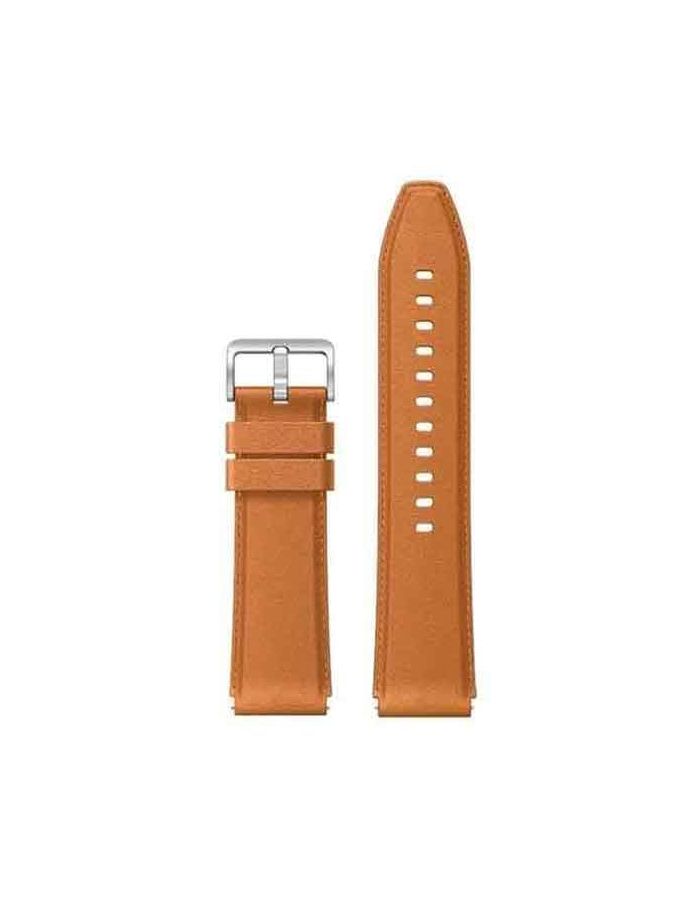 Ремешок Xiaomi Watch S1 Strap (Leather) Brown ремешок xiaomi watch s1 active braided nylon strap graphite black bhr6211gl