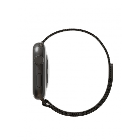 Ремешок из нержавеющей стали сетчатый VLP для Apple Watch 38/40/41, чёрный - фото 4