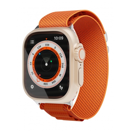 Ремешок нейлоновый Extreme Band VLP для Apple Watch 42/44/45/49mm, оранжевый - фото 1