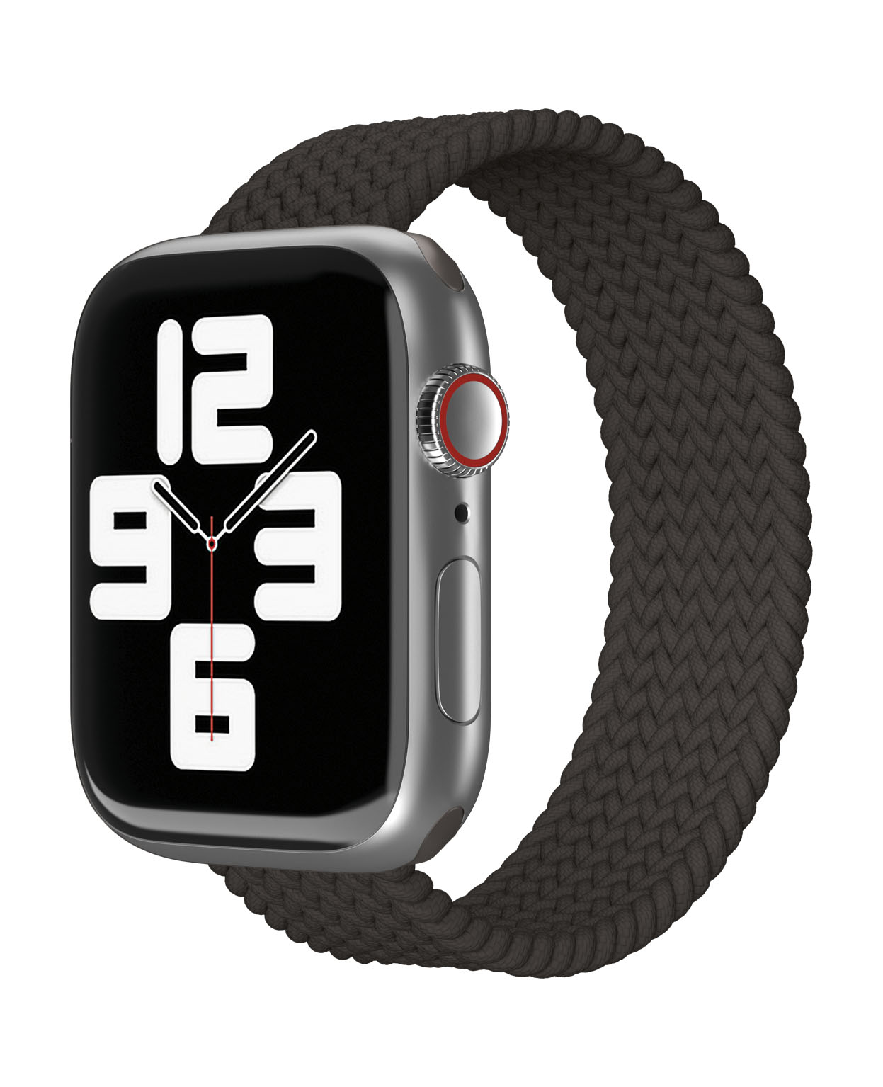 Ремешок нейлоновый плетёный VLP для Apple Watch 38/40/41, L/XL, 2шт, чёрный яркий плетеный ремешок tingdong для запястья ремешок на запястье для gba sp