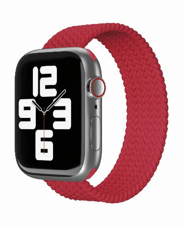 Ремешок нейлоновый плетёный VLP для Apple Watch 42/44/45, S/M, 2...