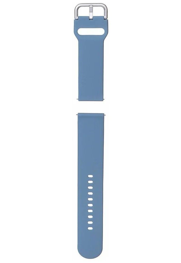Ремешок Red Line для часов универсальный силиконовый, 22 mm, голубой универсальный силиконовый ремешок для часов 22 mm lyambda alioth ds gs 03 22 rd red black