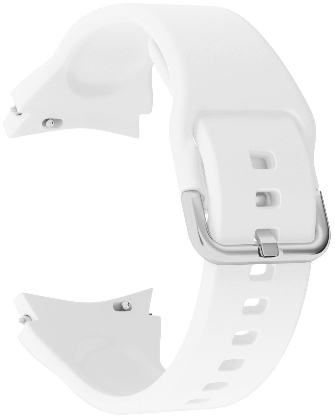 Силиконовый ремешок LYAMBDA AVIOR для Samsung Galaxy Watch4 20 mm DSJ-SW-01-WT White