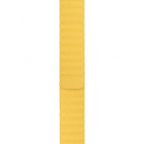 Универсальный кожаный ремешок LYAMBDA POLLUX для часов 20 mm DSP-15-20-YL Yellow - фото 3
